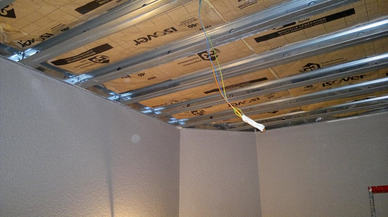L’isolation acoustique du plafond